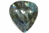 Flashy Labradorite Heart-Shaped Dish - Madagascar #120738-1